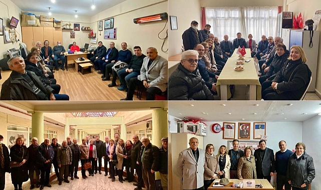 CHP'li Erkek'ten STK’lara ziyaret