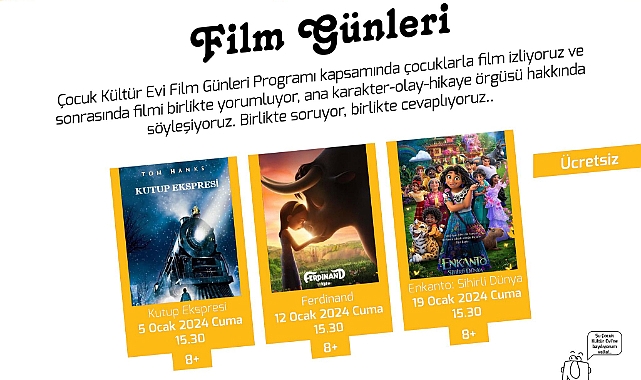 Çocuklar, Film Günlerinde izleyerek yorumlayacak