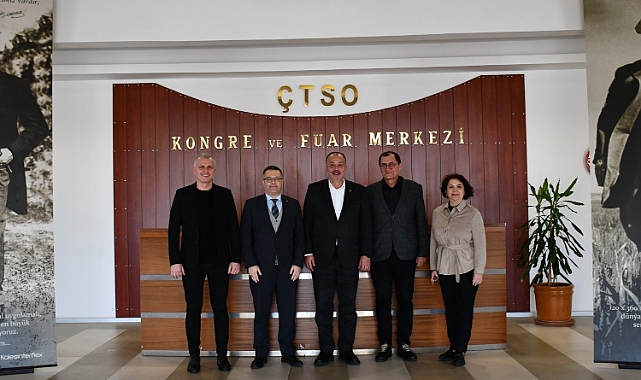 ÇTSO kongre fuar merkezine ziyaret