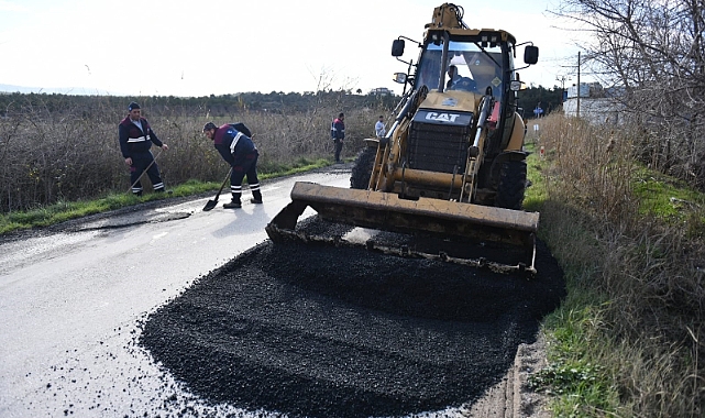 Dardanos'ta üstyapı çalışması gerçekleştirildi
