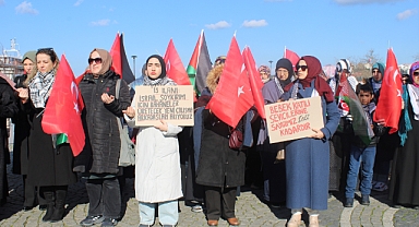 Filistin'e Destek Platformu; "Vicdan sahibi yürekleri kanatıyor" (videolu)