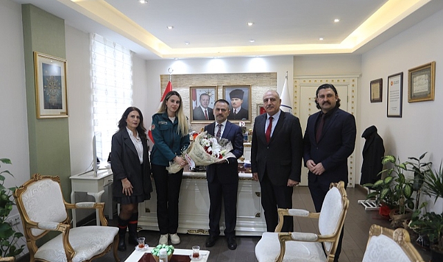 Gümrük Müdürlüğünden Vali Aktaş'a ziyaret