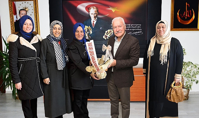 Hanımlar Komisyon’undan Başkan Yılmaz’a ziyaret