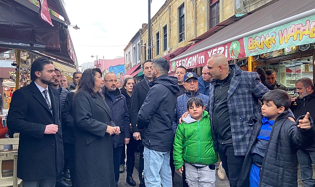 İskenderoğlu, Çanakkale'de esnafla buluştu