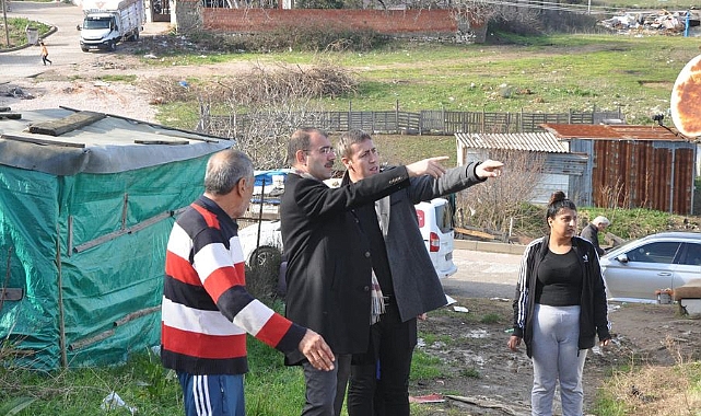 Kaymakam Dolu, Turan Mahallesi sakinlerini ziyaret etti