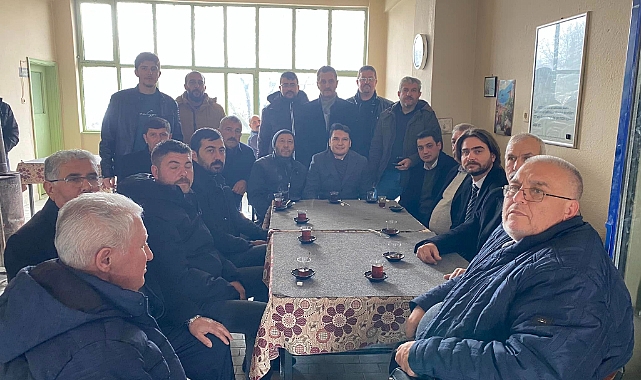 Kaymakam Göktaş, asker hayrına katıldı