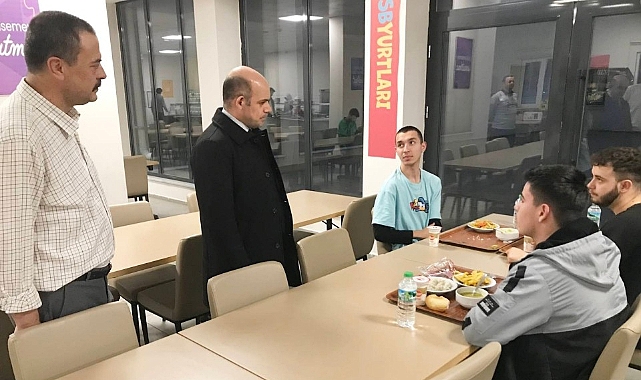 Kaymakam Nebioğlu’ndan öğrencilere ziyaret