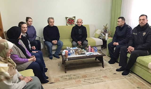 Kaymakam Nebioğlu’ndan taziye ziyareti