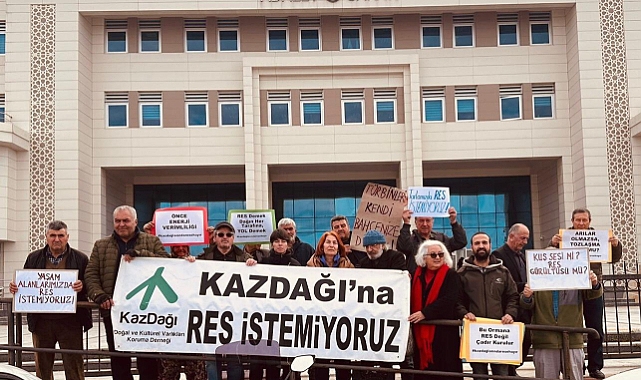 Kazdağı doğal ve kültürel varlıkları koruma derneği zafer kazandı: Ilgardere rüzgâr enerji santralı projesi iptal edildi