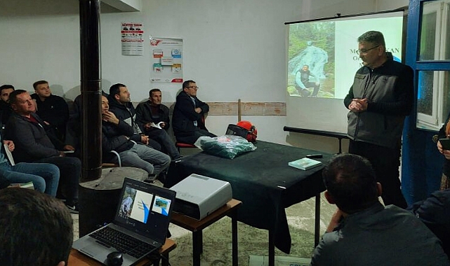 Kazdağlarında kurs açıldı