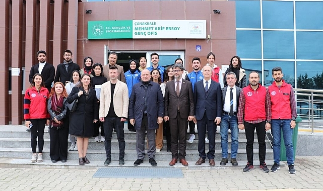 Ak Parti Çanakkale Milletvekili Ayhan Gider, Onsekiz Mart Üniveristesin'de