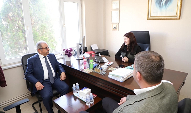 Özacar'dan Orman İşletme Şefliğine ziyaret