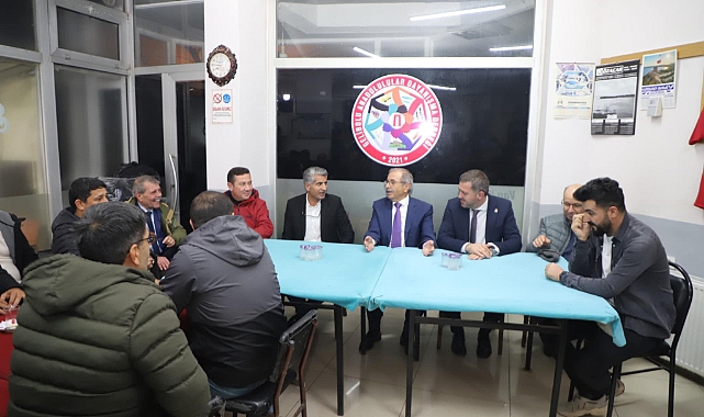 Özacar ,Gelibolu Anadolulular Dayanışma Derneğini ziyaret etti