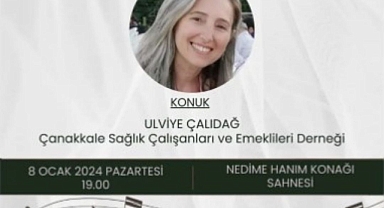Sağlık çalışanları ve emeklileri, ÇASEMDER'in düzenlediği söyleşide bir araya geldi