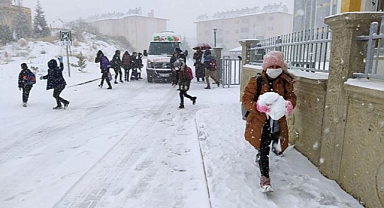 "Taşımalı eğitime 1 gün daha ara verildi"