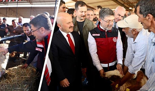 Yumaklı, ‘’deprem bölgesindeki yetiştiricilere 909 milyon lira bedelsiz teslim ettik’’