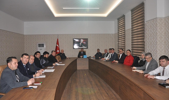 2023-2024 Eğitim Öğretim Yılı 2. Dönem Hazırlık Toplantısı Yapıldı