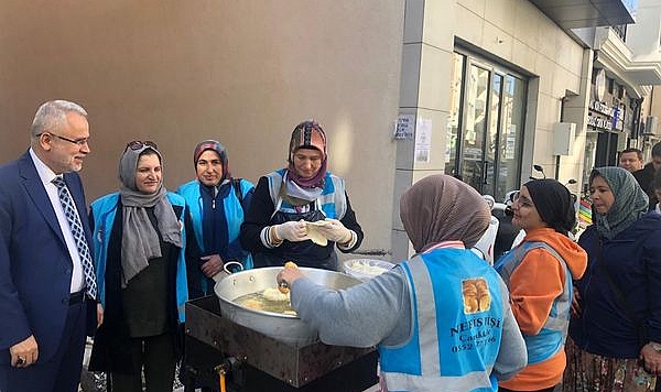 6 Şubat depreminin yıl dönümünde hayır düzenlendi