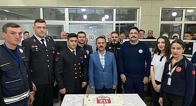 Aktaş “11 Şubat 112 Günü” nedeniyle 112 Acil Çağrı Merkezi personeliyle bir araya geldi