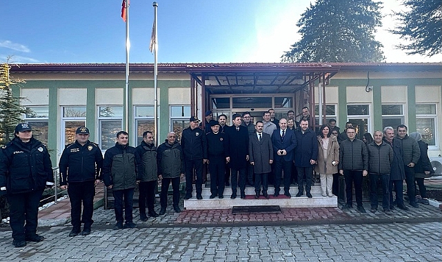Aktaş, Ezine İlçesinde bir dizi ziyarette bulundu