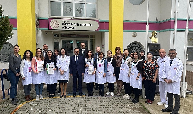 ''Aktaş'' TSE-ISO belgeli tek okul Hüseyin Akif Terzioğlu Anaokulunu ziyaret etti
