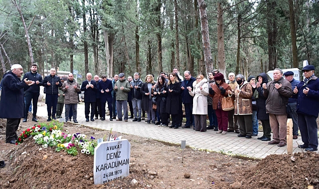 Av. Karaduman mezarı başında anıldı