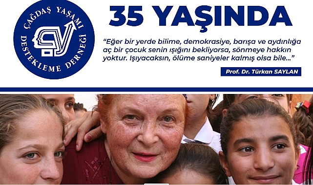 Başkan Özacar, ÇYDD'nin kuruluş yıldönümünü kutladı