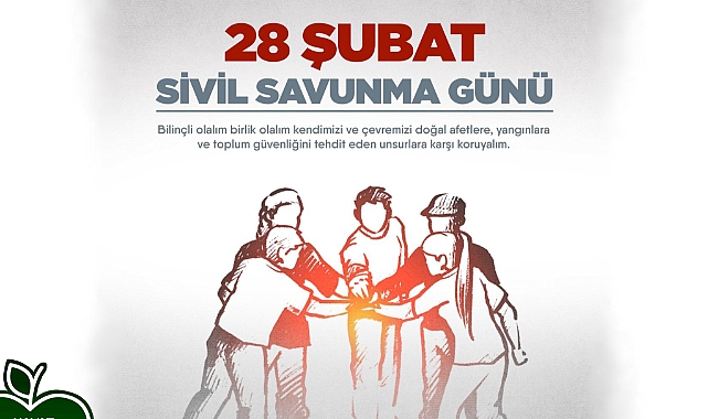 Bayramiç Belediyesi'nden sivil savunma ekiplerine özel kutlama