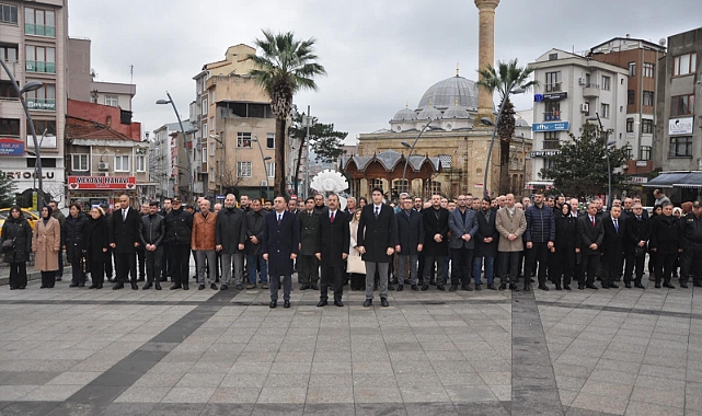Biga'da Şehit Kaymakam Köprülülü Hamdi Bey, şehit edilişinin yıl dönümünde anıldı