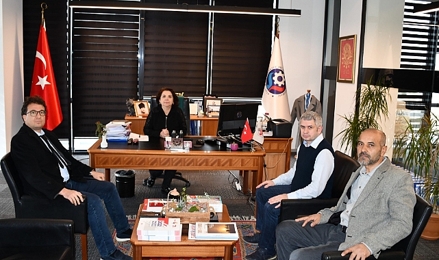 Birlik Vakfı Çanakkale şubesi yönetim kurulundan ÇTSO’ya ziyaret