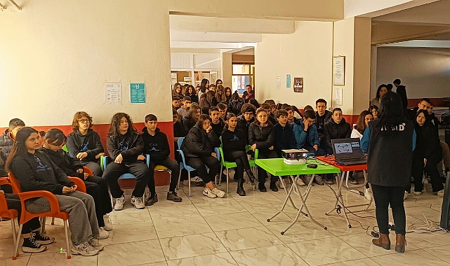 Çan'da öğrencilere afet eğitimi