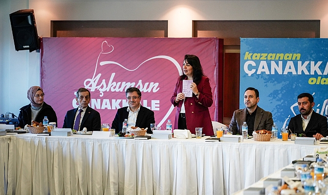 Çanakkale AK Parti Belediye Başkan Adayı Jülide İskenderoğlu'ndan Vizyon Paylaşımı