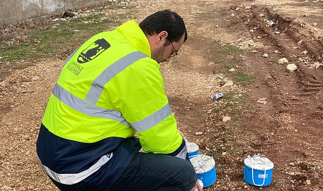 Çanakkale Belediyesi personeli deprem bölgesindeki projede yer aldı