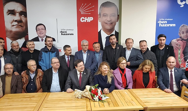 Çanakkale'de CHP Seçim Ofisi açıldı