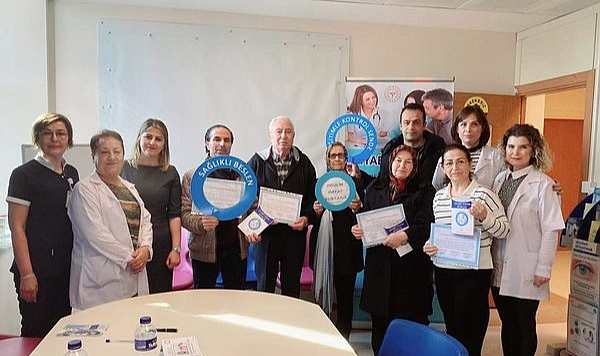 Çanakkale'de diyabet okulu 50. grup eğitimi tamamlandı