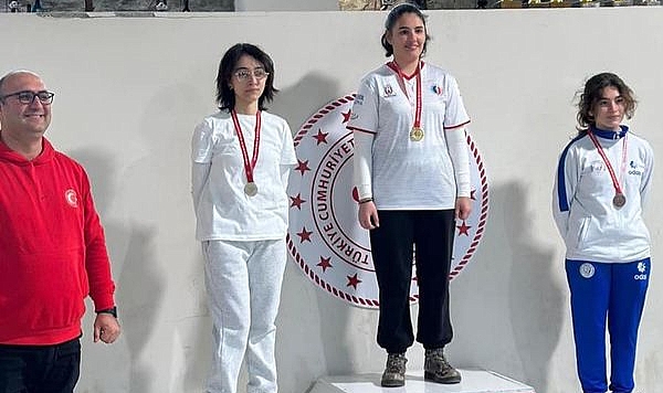 Çanlı sporcular birinci oldu