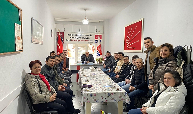 CHP Çanakkale Gençlik Kolları'ndan, Çan örgütüne ziyaret
