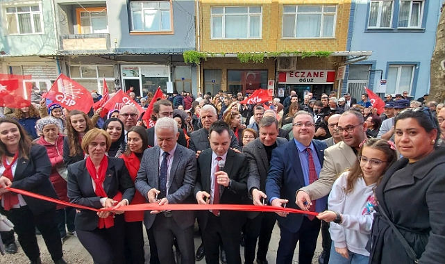 CHP Karabiga Seçim Ofisi açıldı