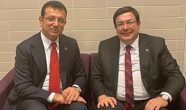 CHP'li Erkek, Başkan İmamoğlu ile bir araya geldi