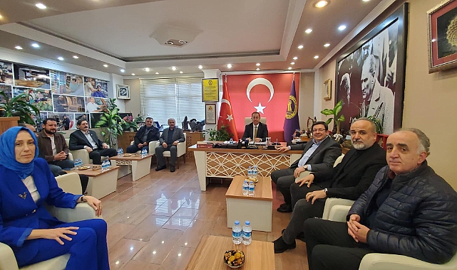 CHP'li Erkek'ten Esnaf ve Sanatkarlar Odaları Birliği’ne ziyaret