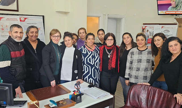Fevzipaşa Muhtarı Muhtaroğlu, kadınlarla bir araya geldi