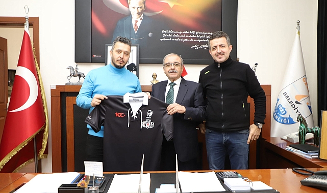 Gelibolu Beşiktaşlılar Derneği'nden Özacar'a ziyaret