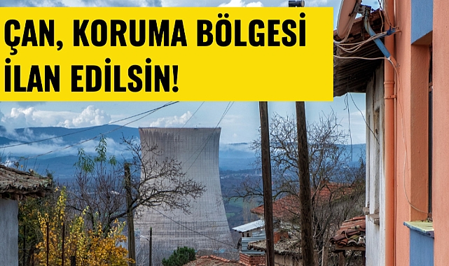 Greenpeace'den Çan için kampanya
