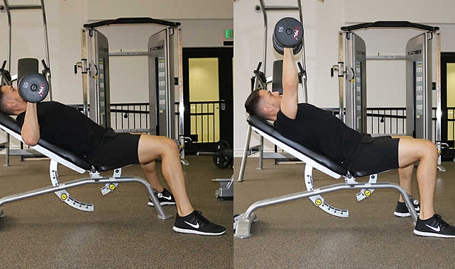 İncline Dumbbell Press: Üst Gövde Güçlendirme Egzersizi