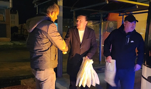 İyi Partili Atilla Öztürk’ten emekçi çalışanlara ziyaret