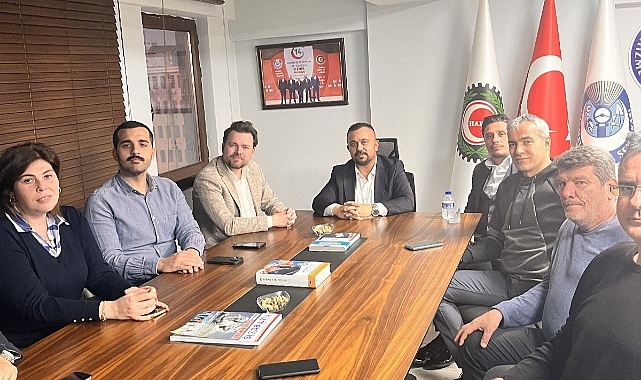 İYİ Partili Kunt’tan sendika ziyaretleri