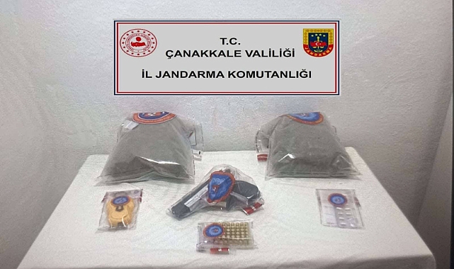 Çanakkale'de Jandarmadan operasyon