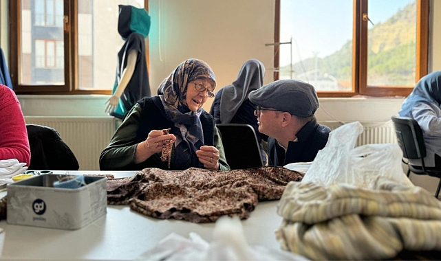 Kaymakam Çiçek’ten, Eceabat Halk Eğitim Merkezine ziyaret