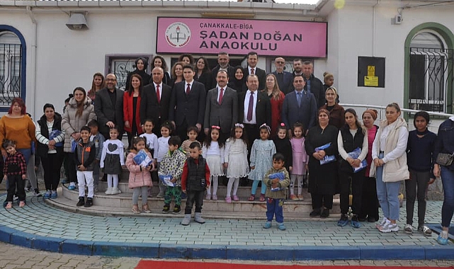 Kaymakam Erdinç Dolu, Şadan Doğan Anaokulu ‘nu Ziyaret Etti