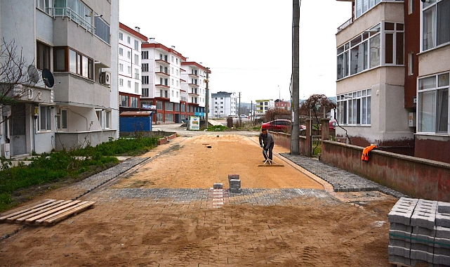 Lapseki Belediyesi'nde çalışmalar devam ediyor